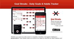 Desktop Screenshot of goalstreaks.com